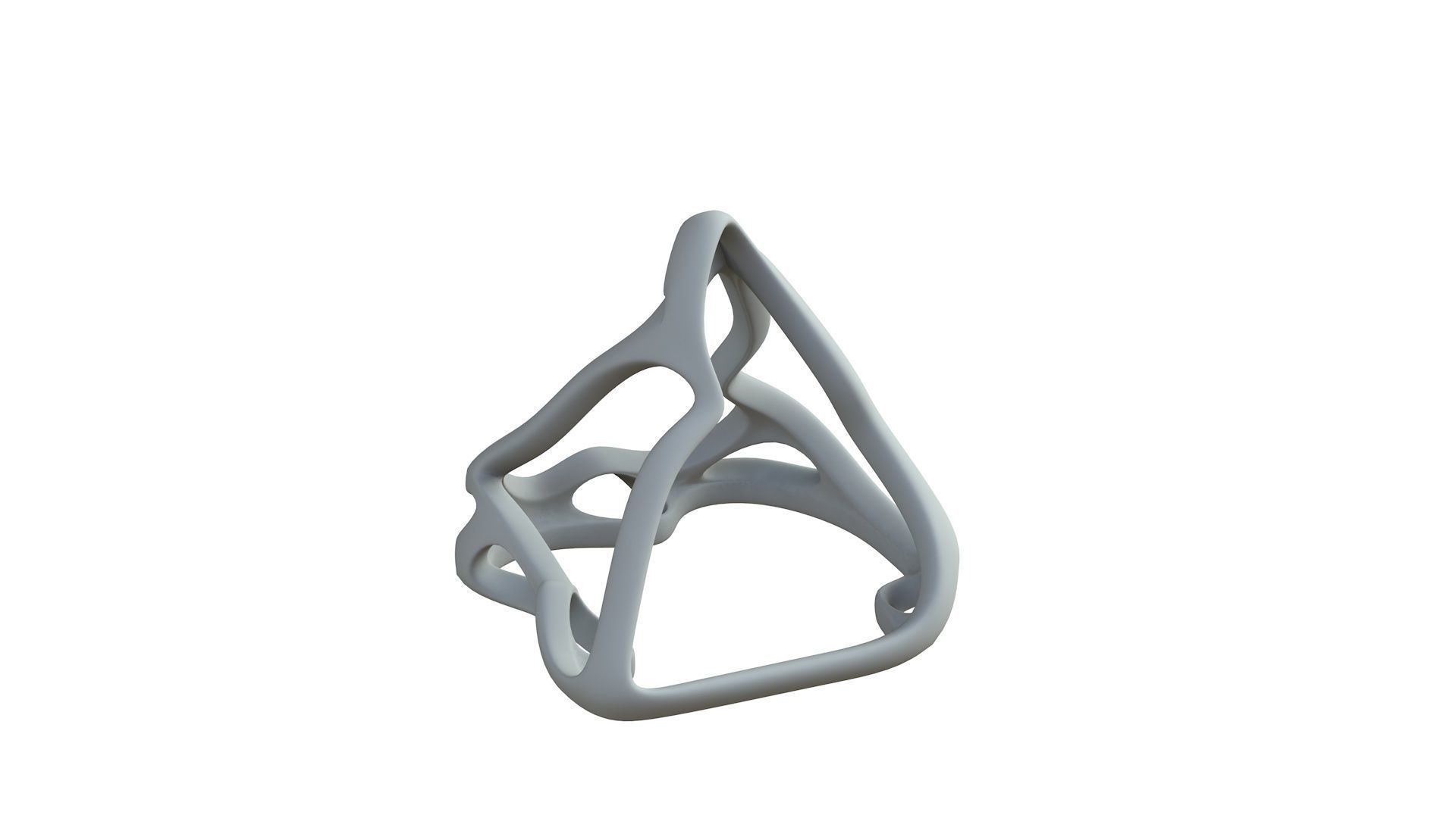 SciFi Cube Object No 63812 Low Poly Shape Low-poly 3D model_7