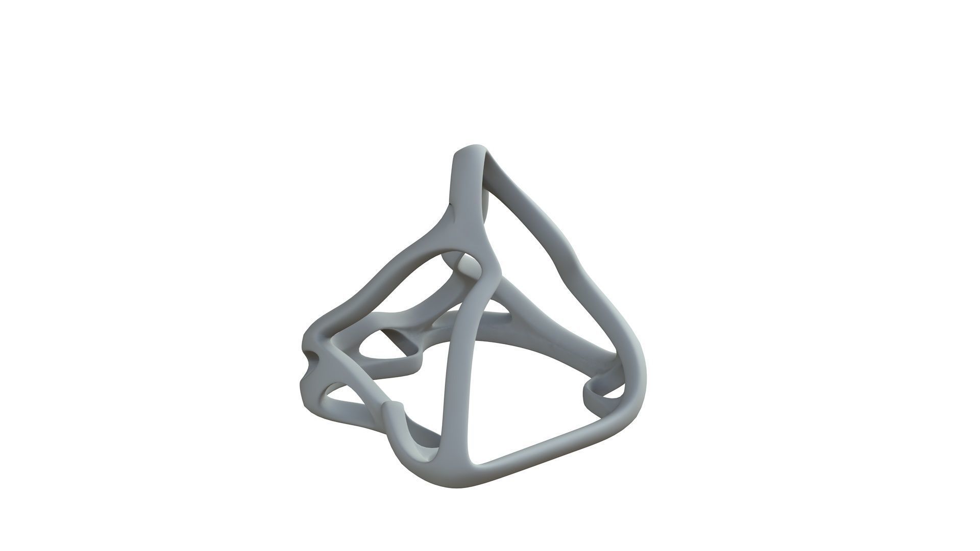 SciFi Cube Object No 63812 Low Poly Shape Low-poly 3D model_8