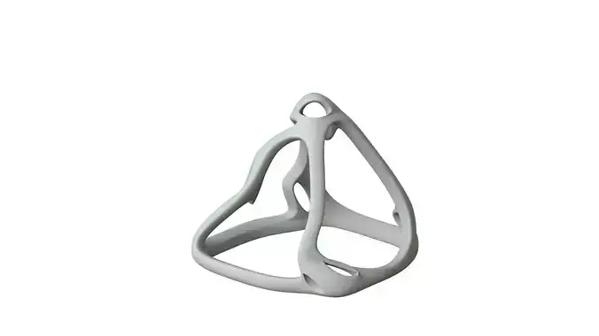 SciFi Cube Object No 63799 Low Poly Shape Low-poly 3D model