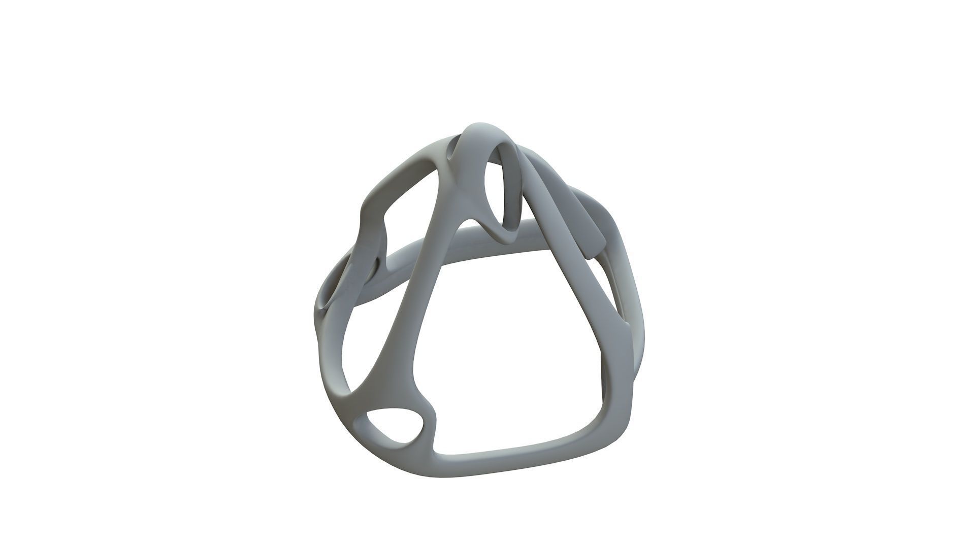 SciFi Cube Object No 63799 Low Poly Shape Low-poly 3D model_14