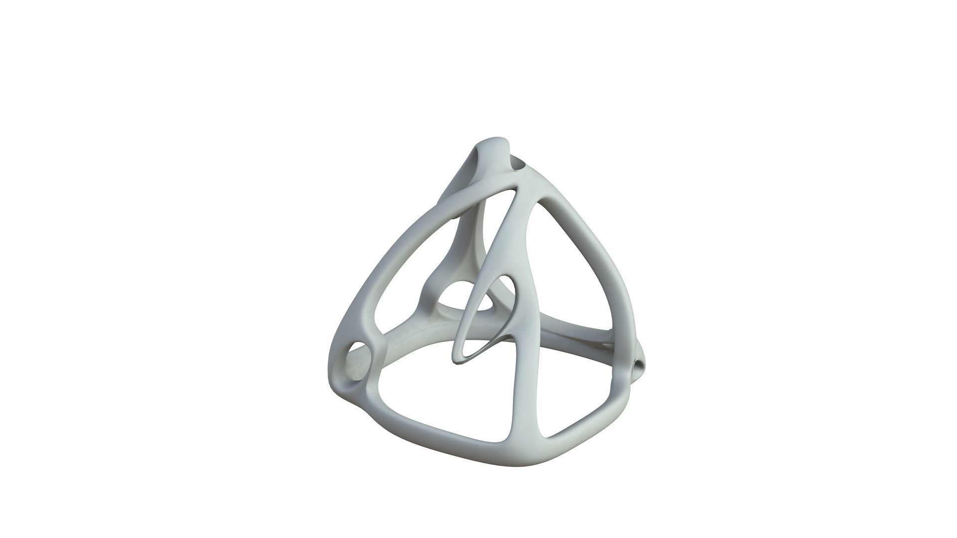 SciFi Cube Object No 63799 Low Poly Shape Low-poly 3D model_4