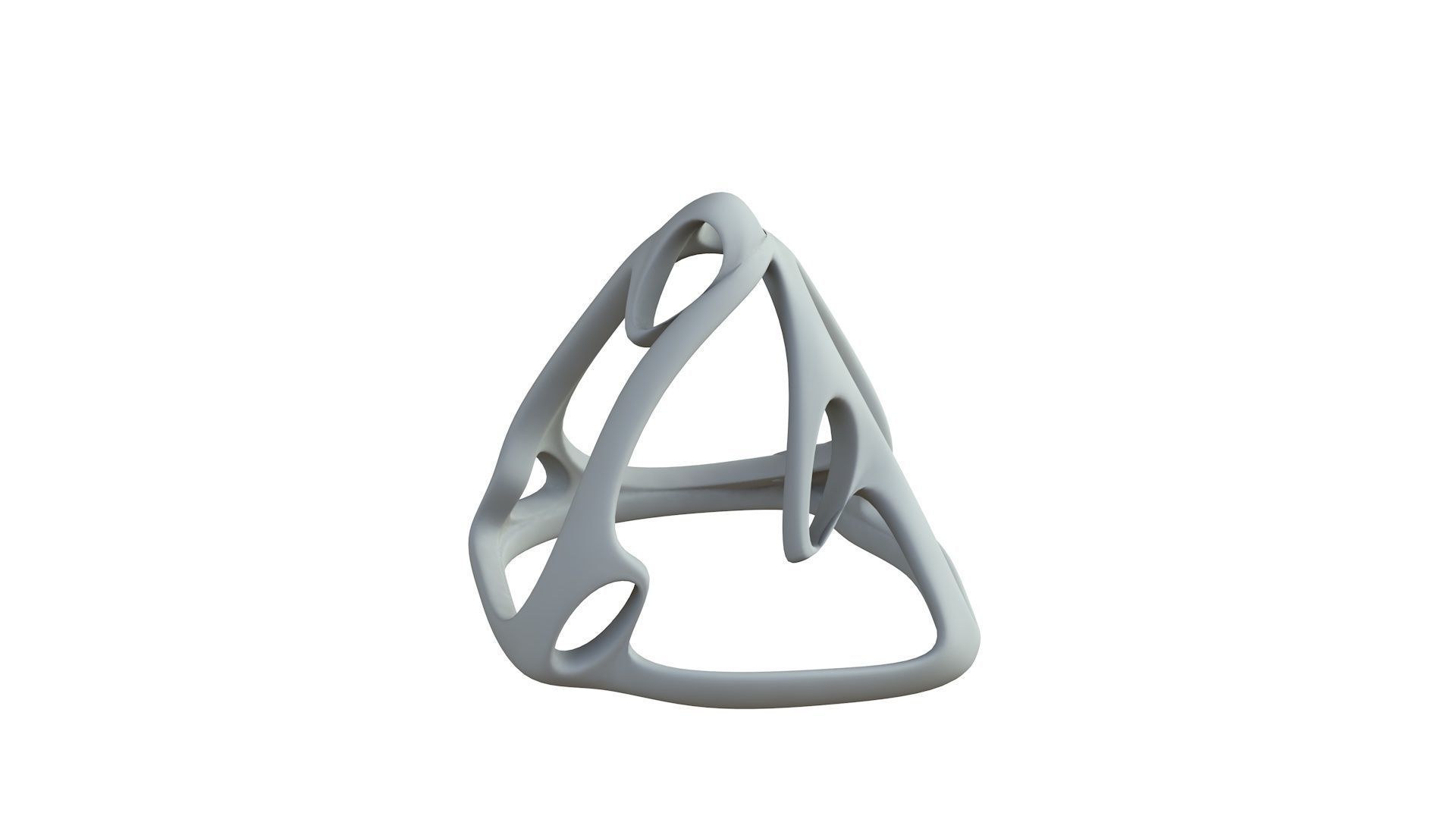 SciFi Cube Object No 63799 Low Poly Shape Low-poly 3D model_6