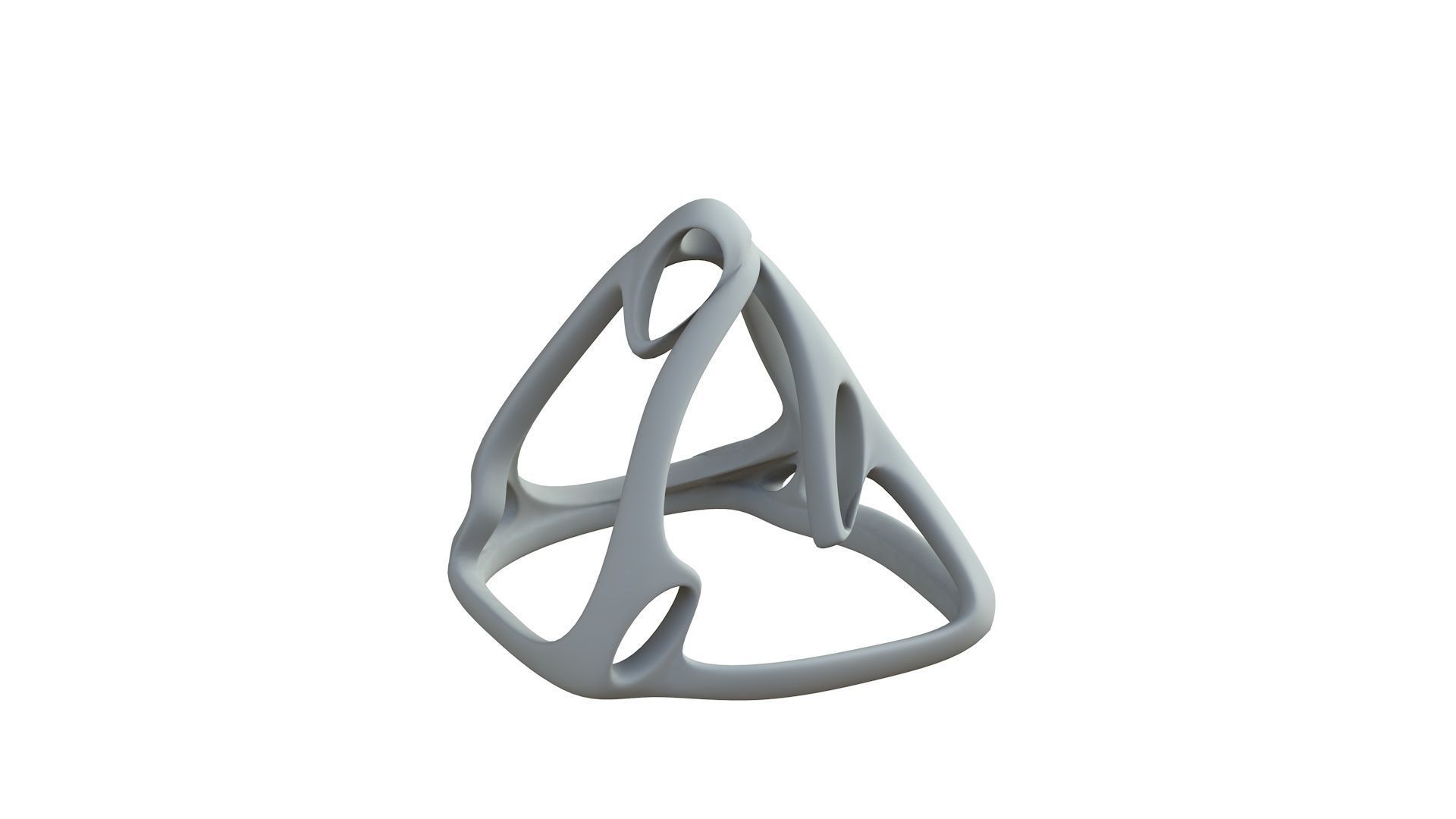 SciFi Cube Object No 63799 Low Poly Shape Low-poly 3D model_7