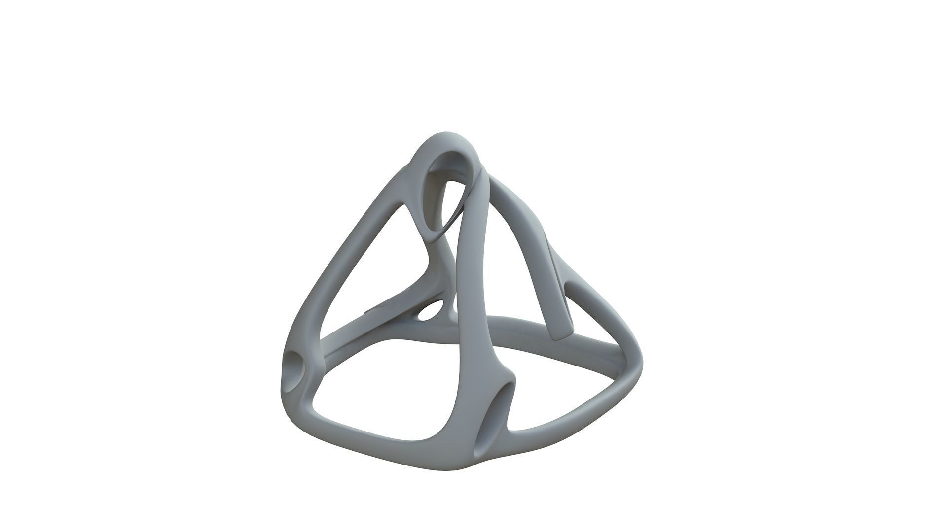 SciFi Cube Object No 63799 Low Poly Shape Low-poly 3D model_9