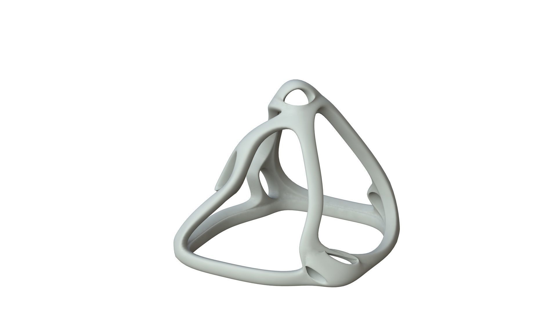 SciFi Cube Object No 63799 Low Poly Shape Low-poly 3D model_1