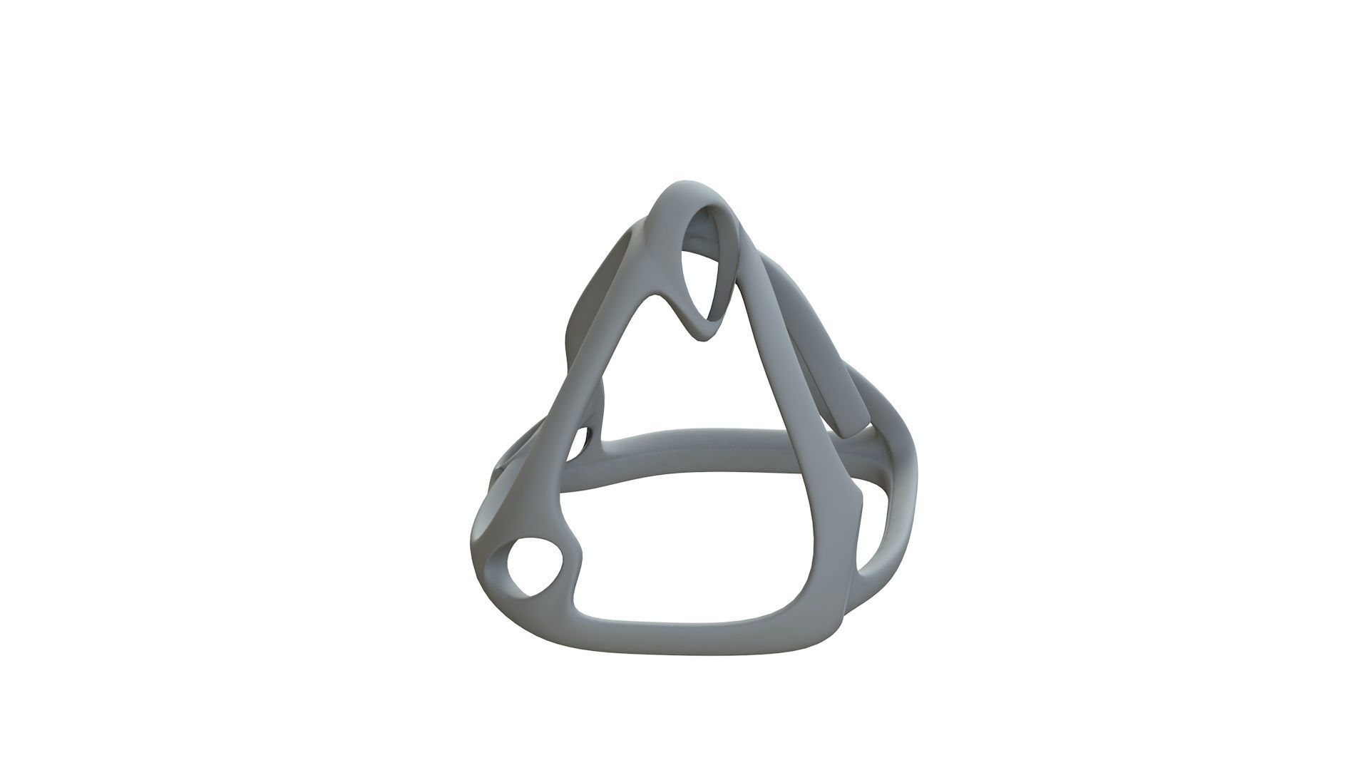 SciFi Cube Object No 63799 Low Poly Shape Low-poly 3D model_11