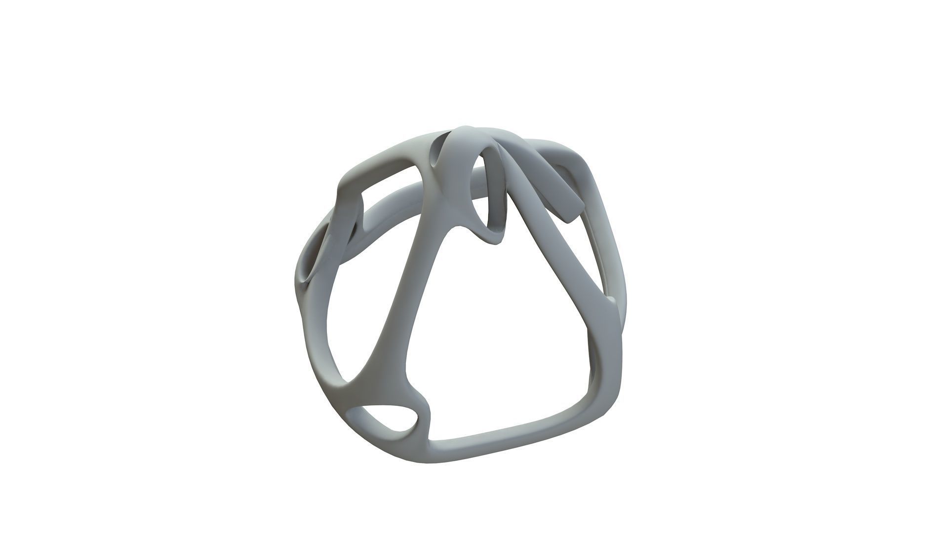 SciFi Cube Object No 63799 Low Poly Shape Low-poly 3D model_16