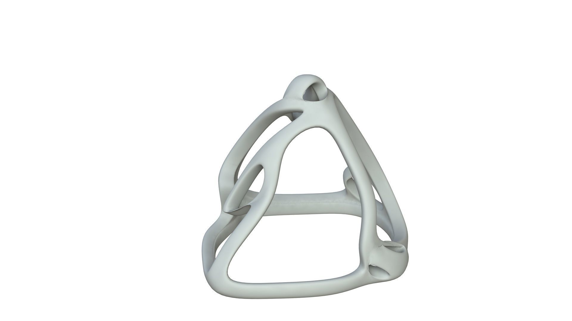 SciFi Cube Object No 63799 Low Poly Shape Low-poly 3D model_2