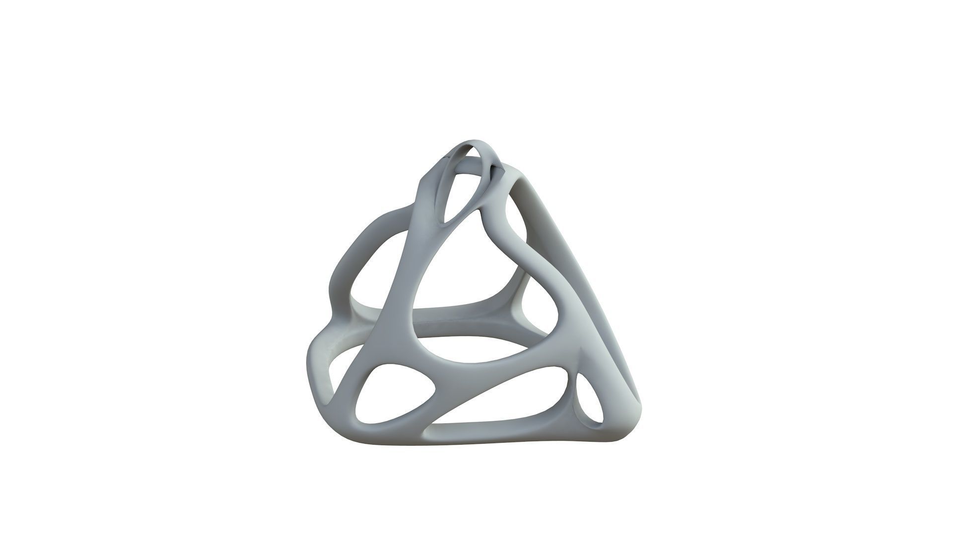 SciFi Cube Object No 63762 Low Poly Shape Low-poly 3D model_6