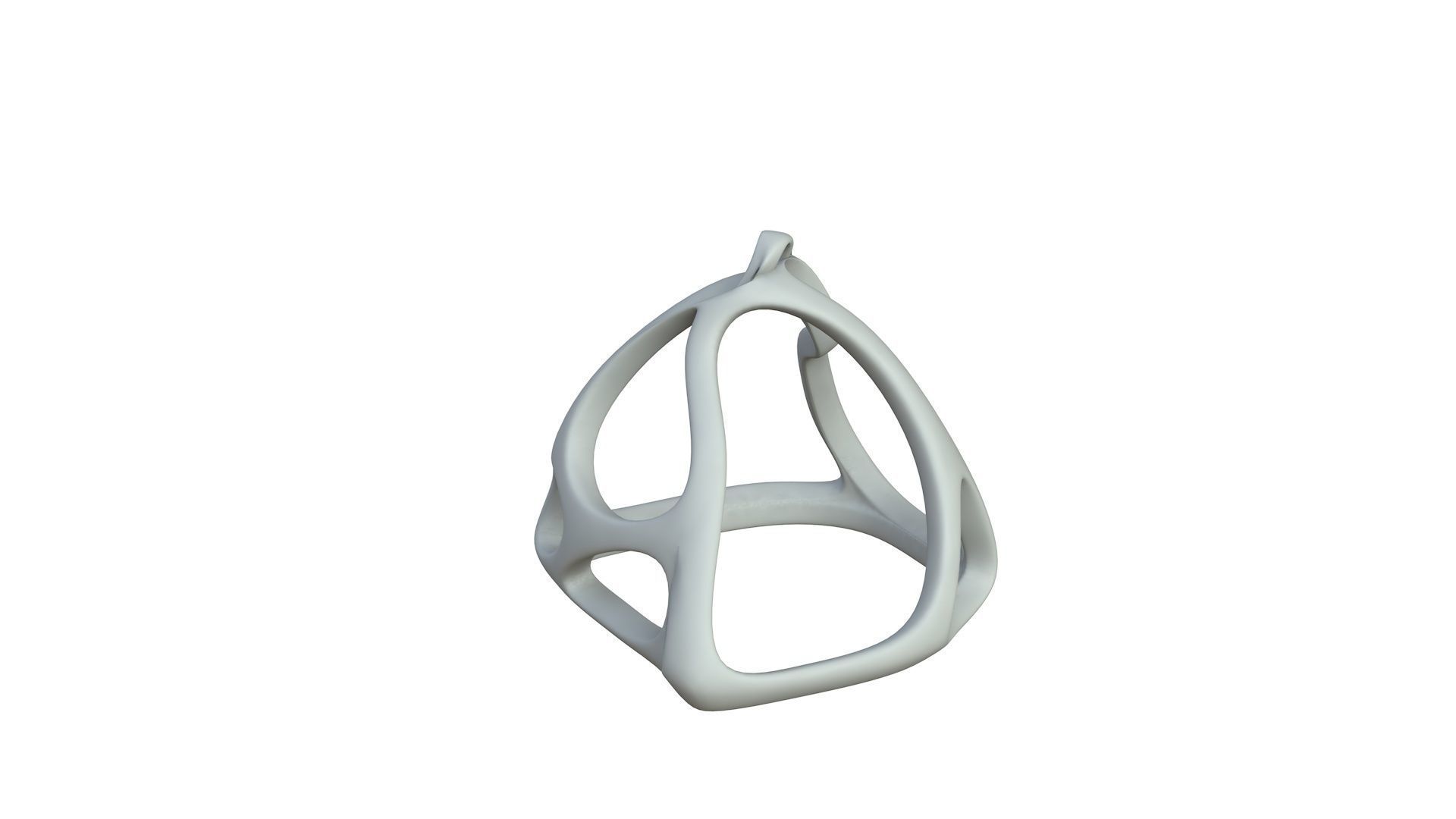 SciFi Cube Object No 63762 Low Poly Shape Low-poly 3D model_3