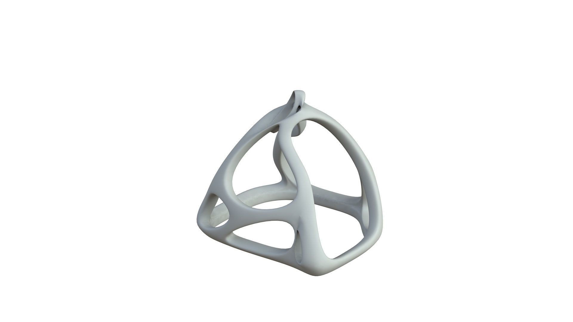 SciFi Cube Object No 63762 Low Poly Shape Low-poly 3D model_4