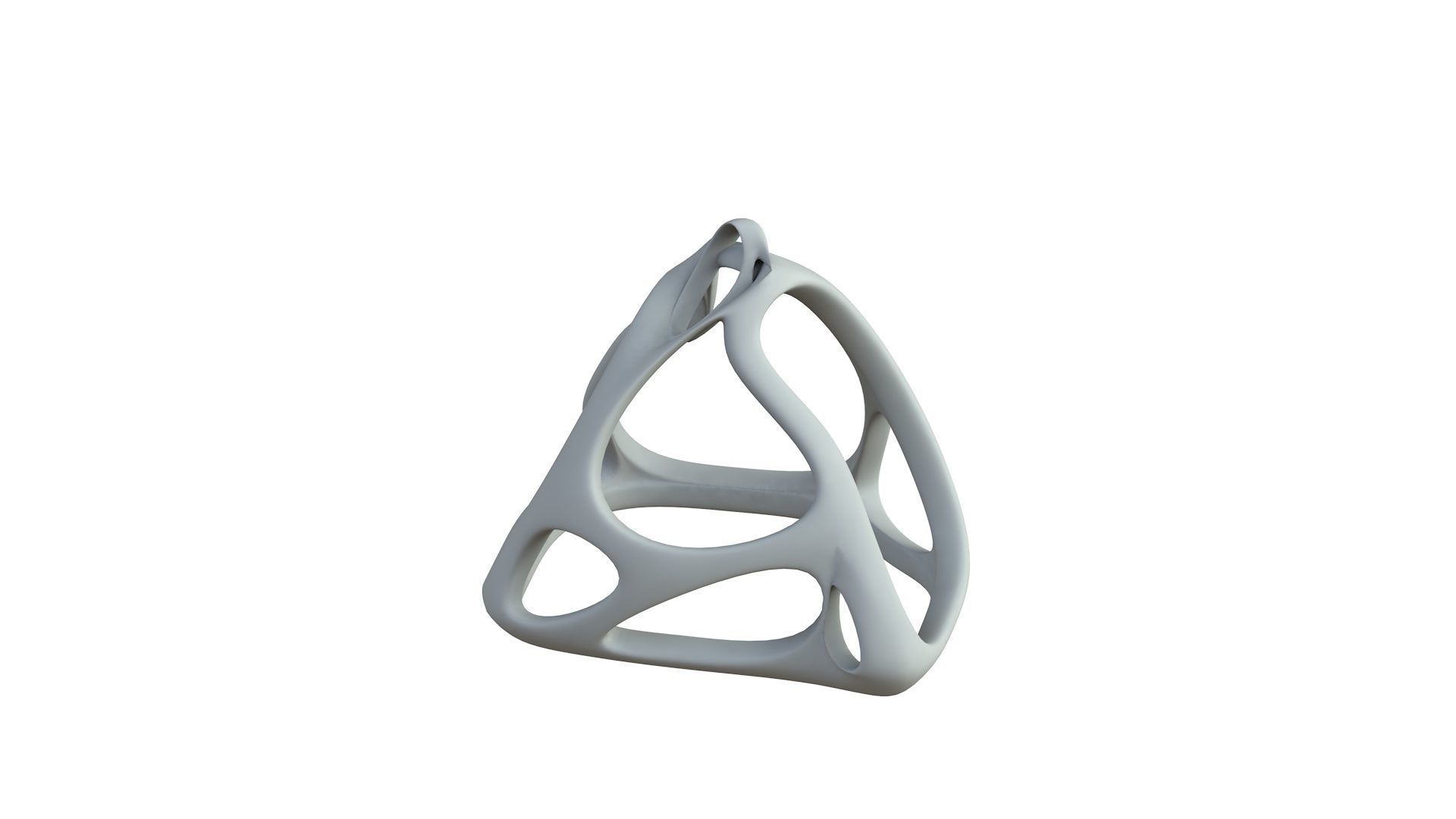 SciFi Cube Object No 63762 Low Poly Shape Low-poly 3D model_5