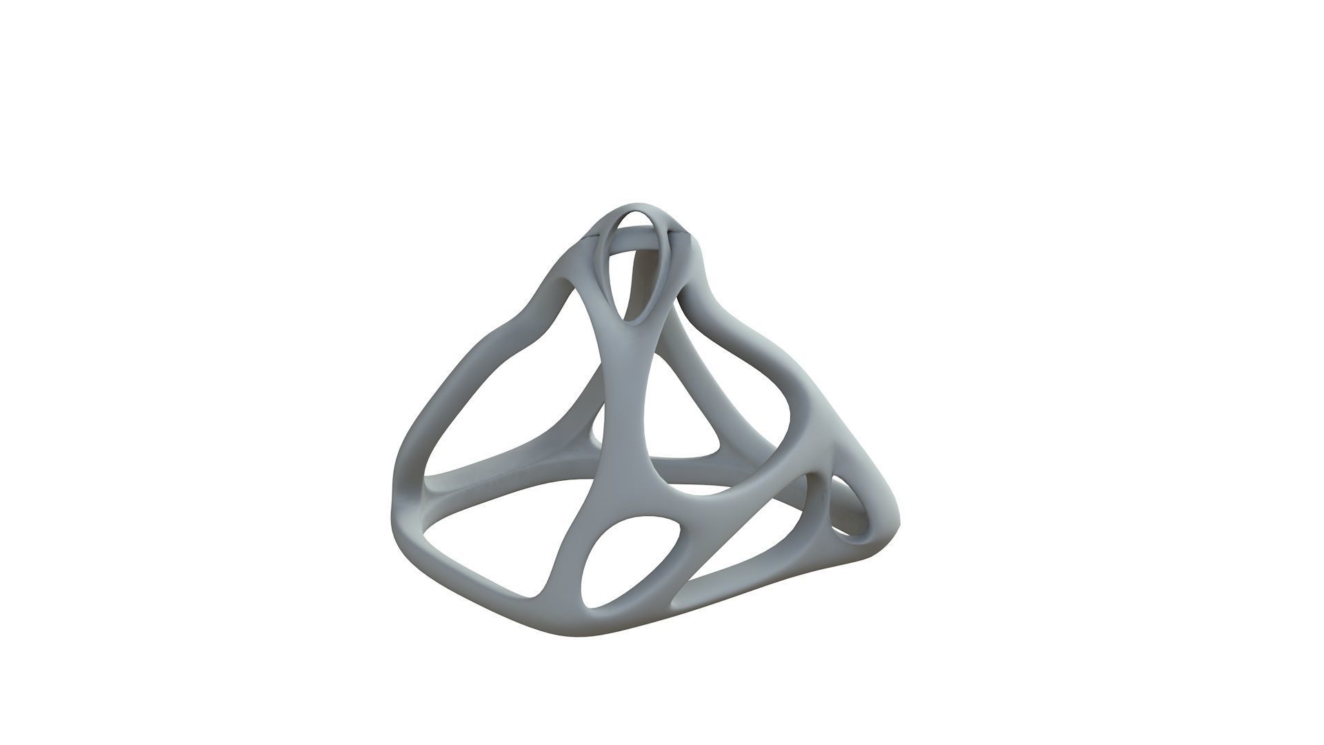 SciFi Cube Object No 63762 Low Poly Shape Low-poly 3D model_8