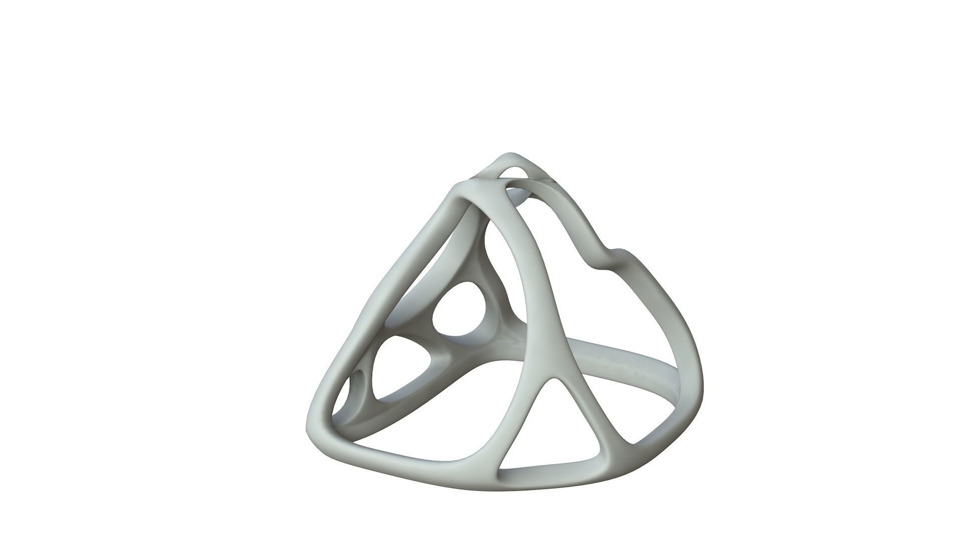 SciFi Cube Object No 63762 Low Poly Shape Low-poly 3D model_1