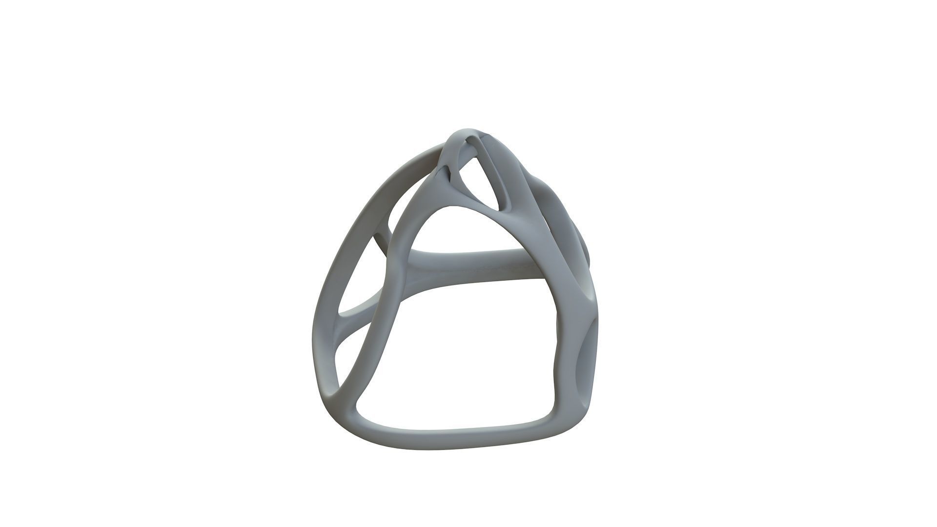 SciFi Cube Object No 63762 Low Poly Shape Low-poly 3D model_13