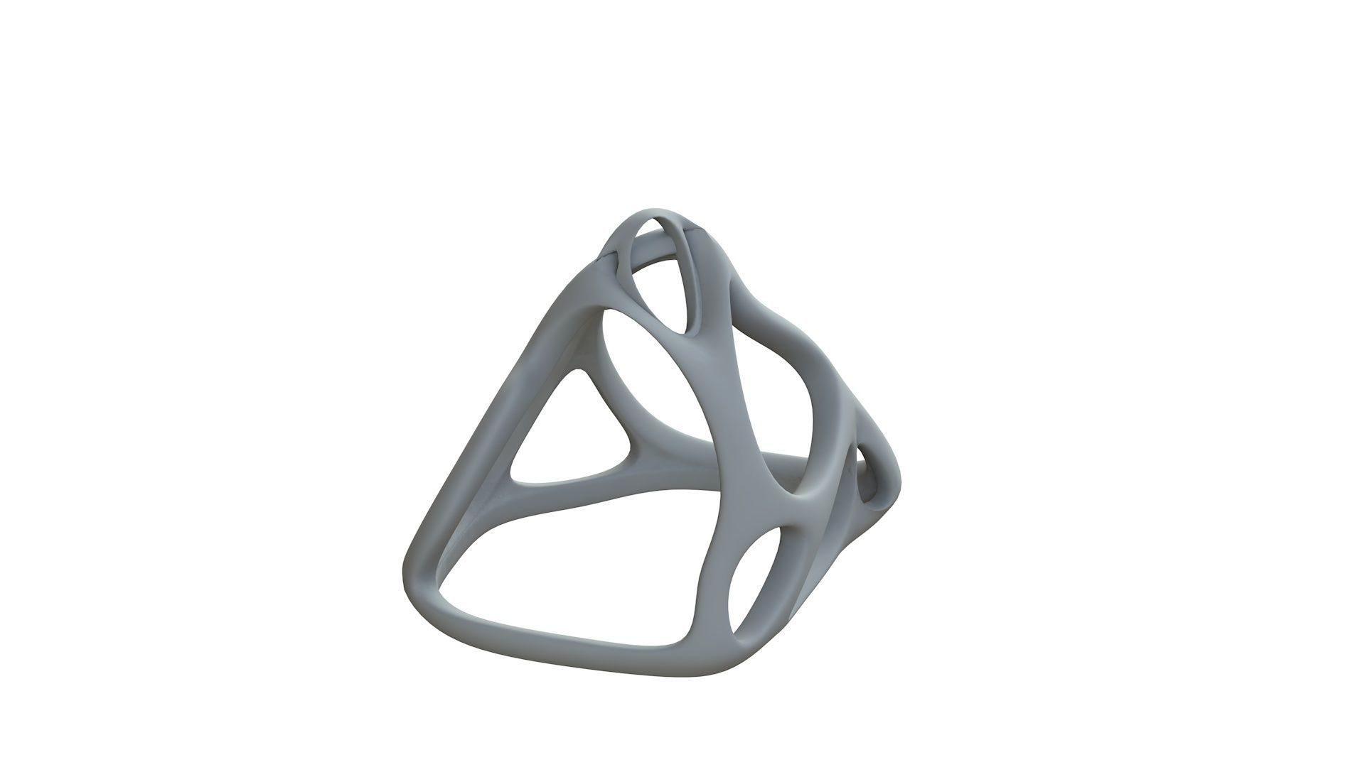 SciFi Cube Object No 63762 Low Poly Shape Low-poly 3D model_10