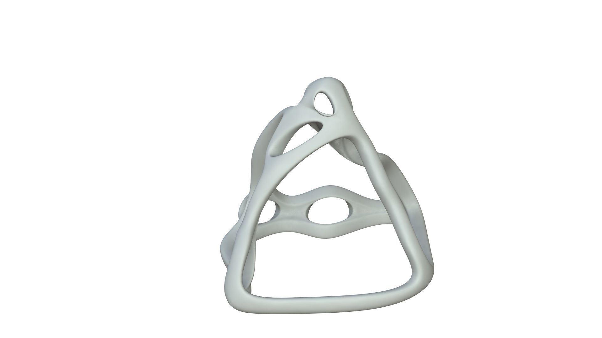 SciFi Cube Object No 63683 Low Poly Shape Low-poly 3D model_2