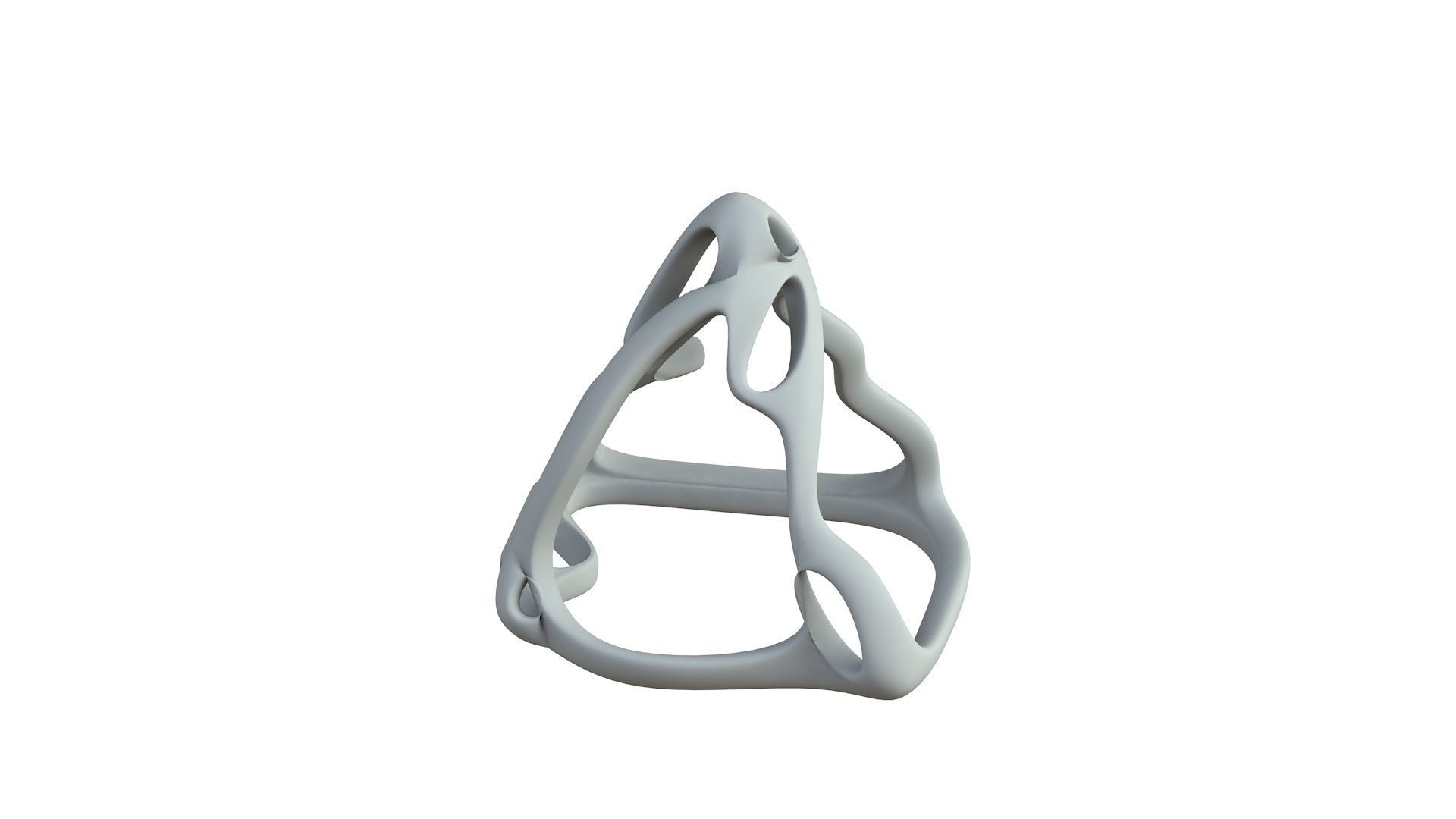 SciFi Cube Object No 63683 Low Poly Shape Low-poly 3D model_5