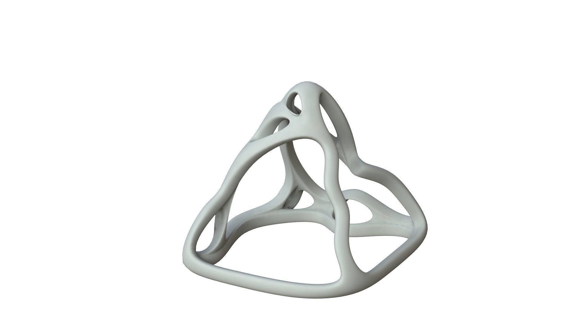 SciFi Cube Object No 63683 Low Poly Shape Low-poly 3D model_1