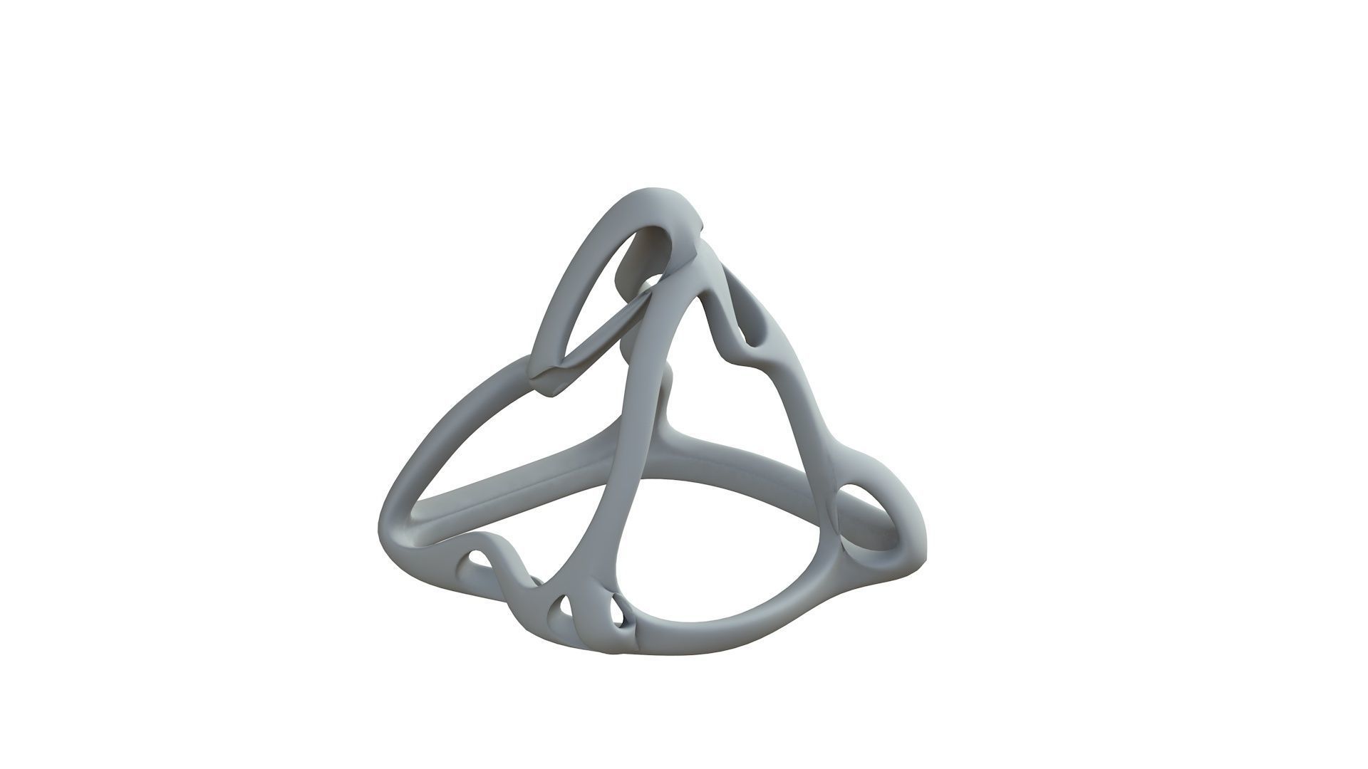 SciFi Cube Object No 63683 Low Poly Shape Low-poly 3D model_8