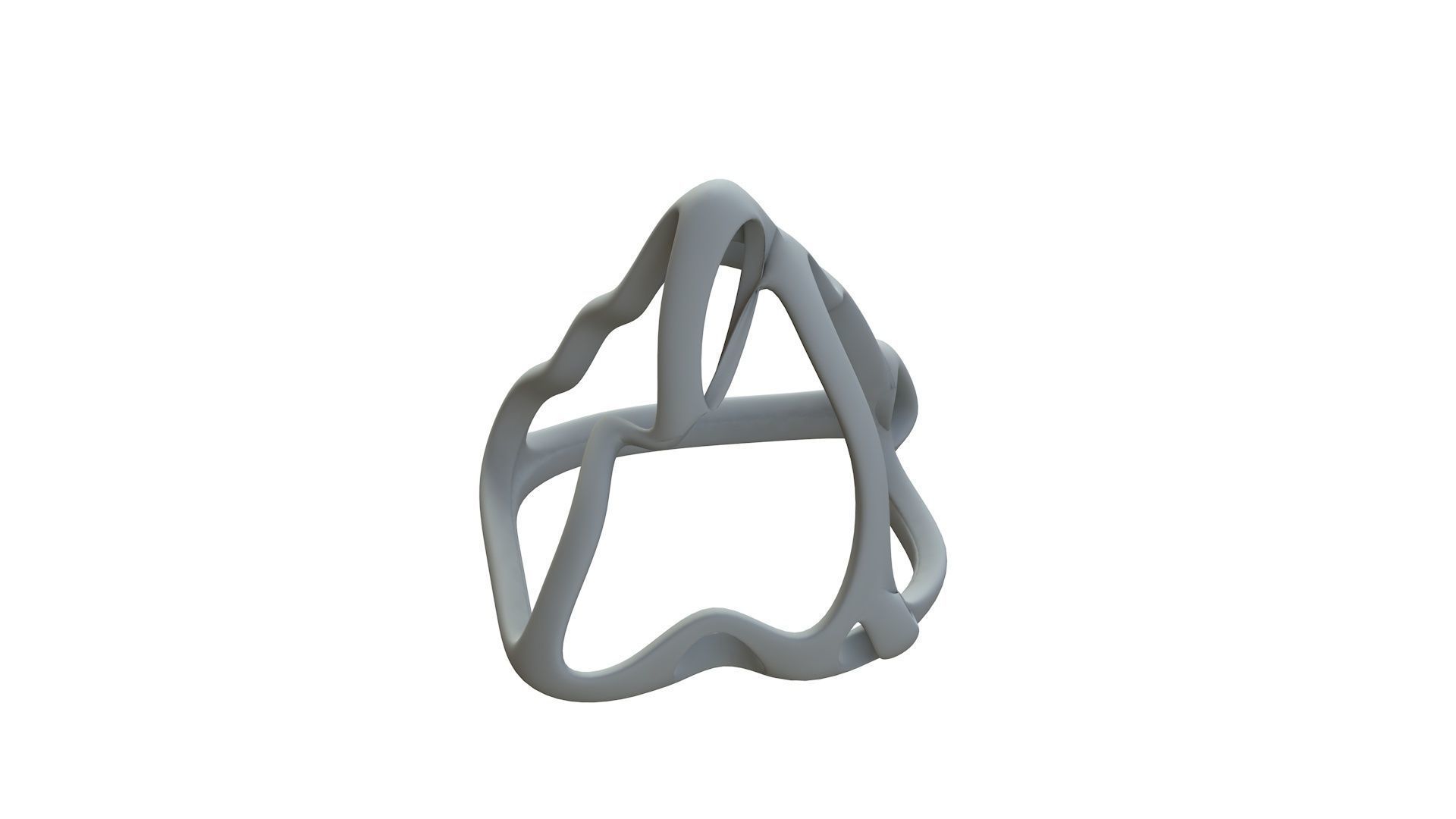 SciFi Cube Object No 63683 Low Poly Shape Low-poly 3D model_13