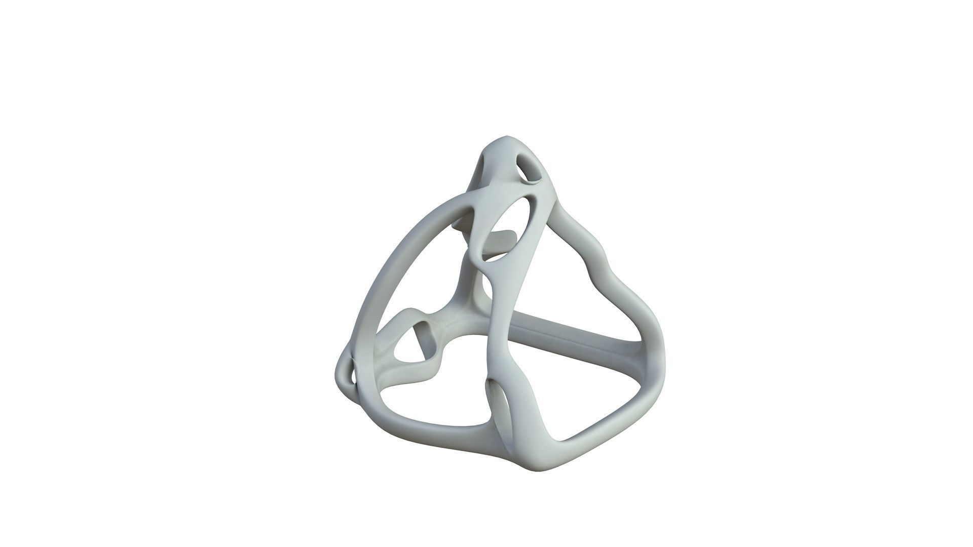 SciFi Cube Object No 63683 Low Poly Shape Low-poly 3D model_4