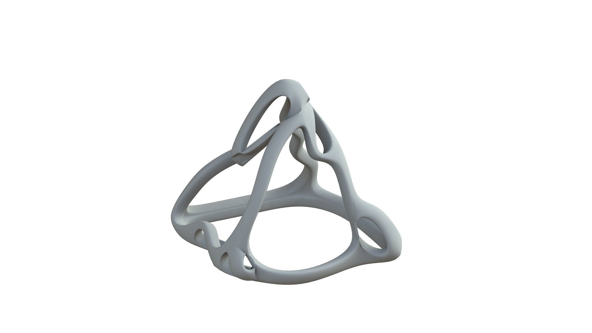 SciFi Cube Object No 63683 Low Poly Shape Low-poly 3D model_7