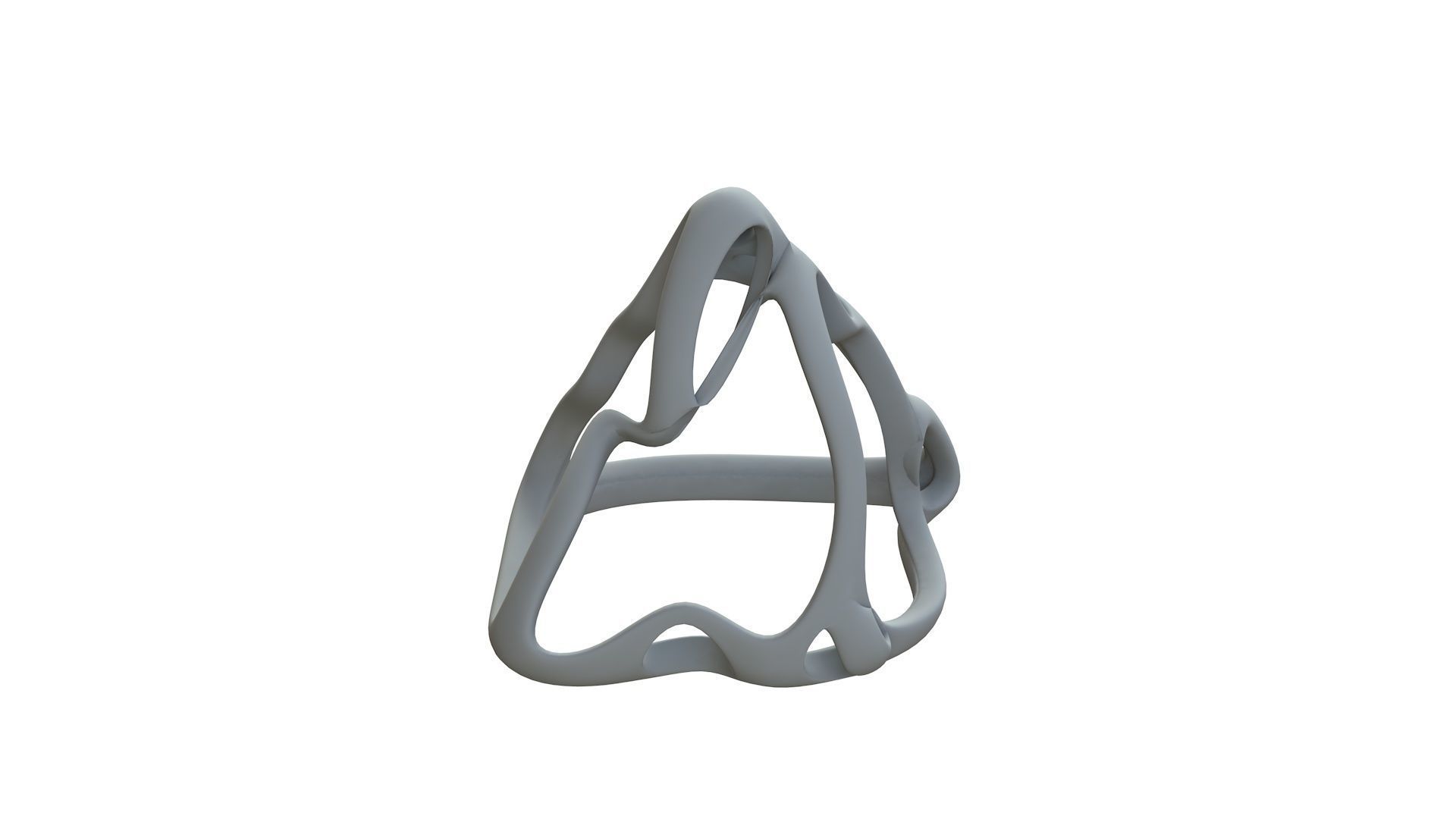 SciFi Cube Object No 63683 Low Poly Shape Low-poly 3D model_11