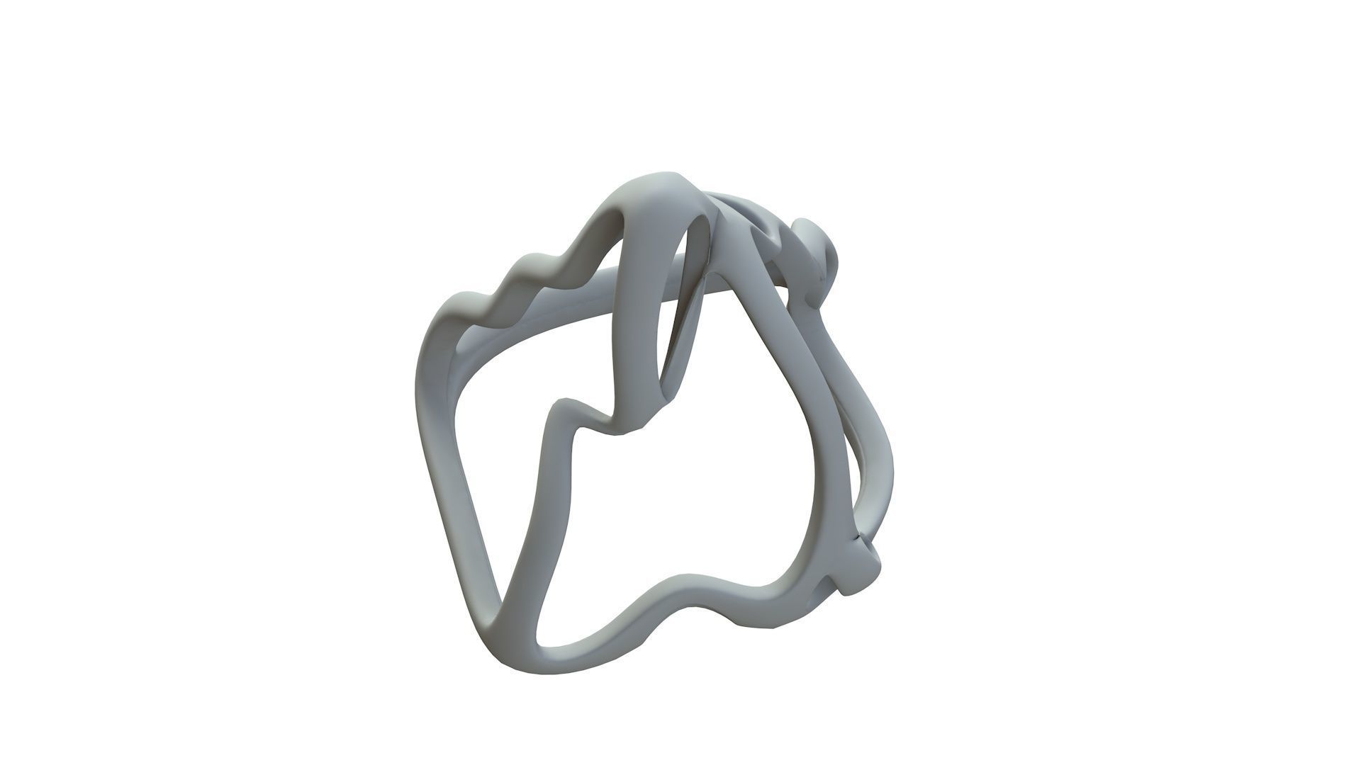 SciFi Cube Object No 63683 Low Poly Shape Low-poly 3D model_15