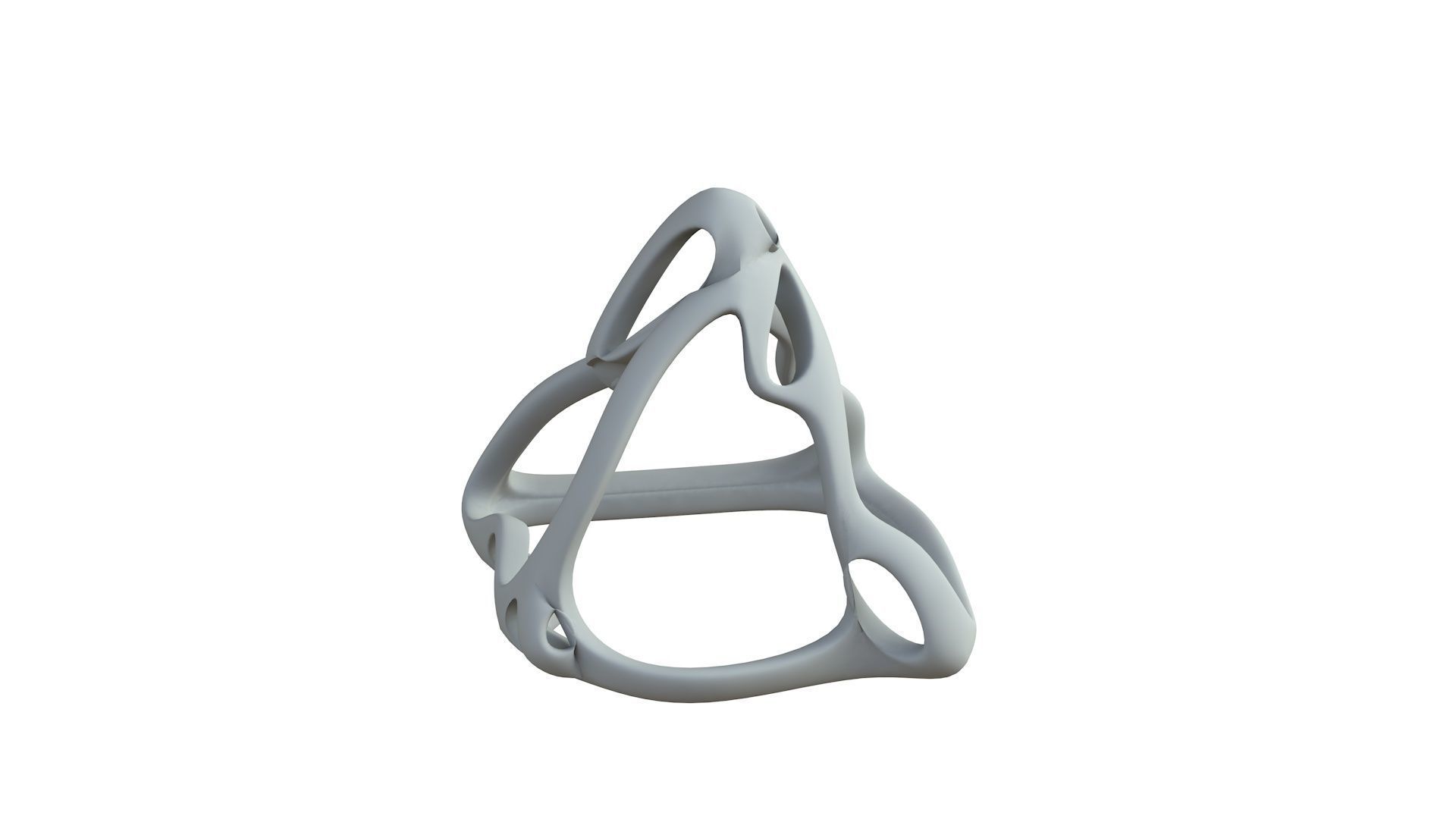 SciFi Cube Object No 63683 Low Poly Shape Low-poly 3D model_6