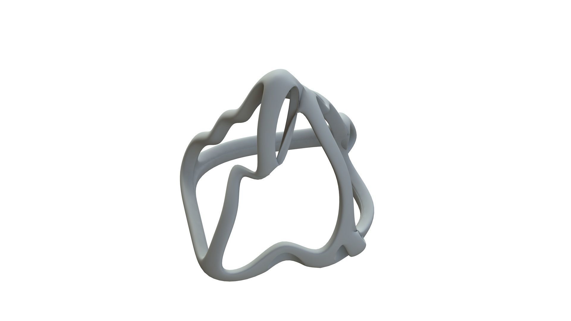 SciFi Cube Object No 63683 Low Poly Shape Low-poly 3D model_14