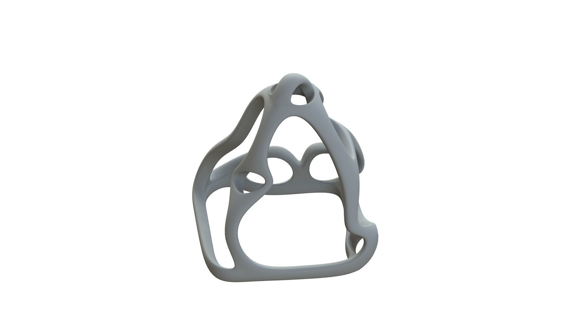 SciFi Cube Object No 63663 Low Poly Shape Low-poly 3D model_13