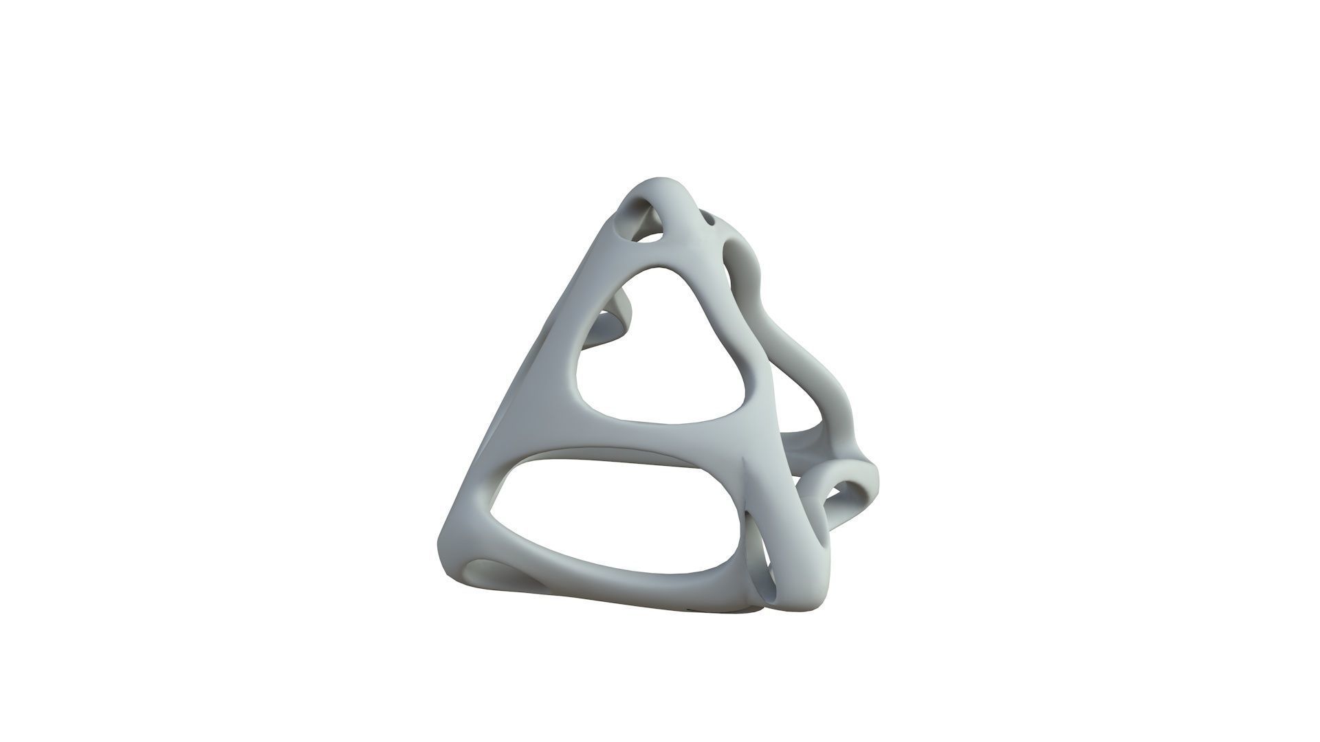 SciFi Cube Object No 63663 Low Poly Shape Low-poly 3D model_5