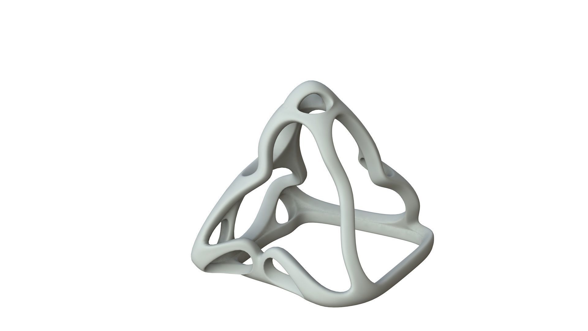 SciFi Cube Object No 63663 Low Poly Shape Low-poly 3D model_1