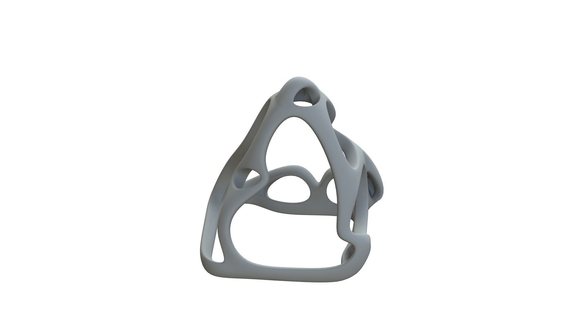 SciFi Cube Object No 63663 Low Poly Shape Low-poly 3D model_11