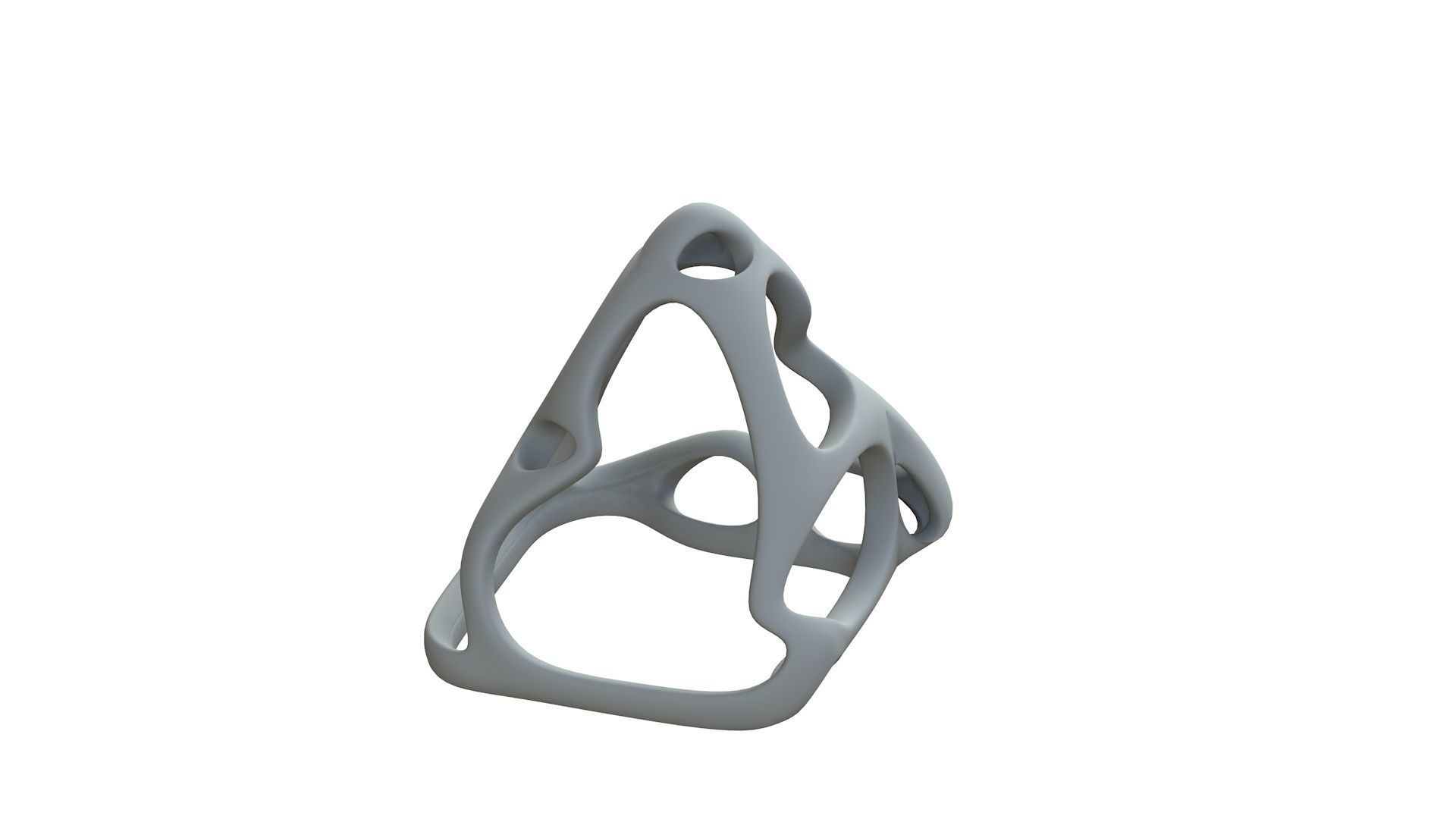 SciFi Cube Object No 63663 Low Poly Shape Low-poly 3D model_10