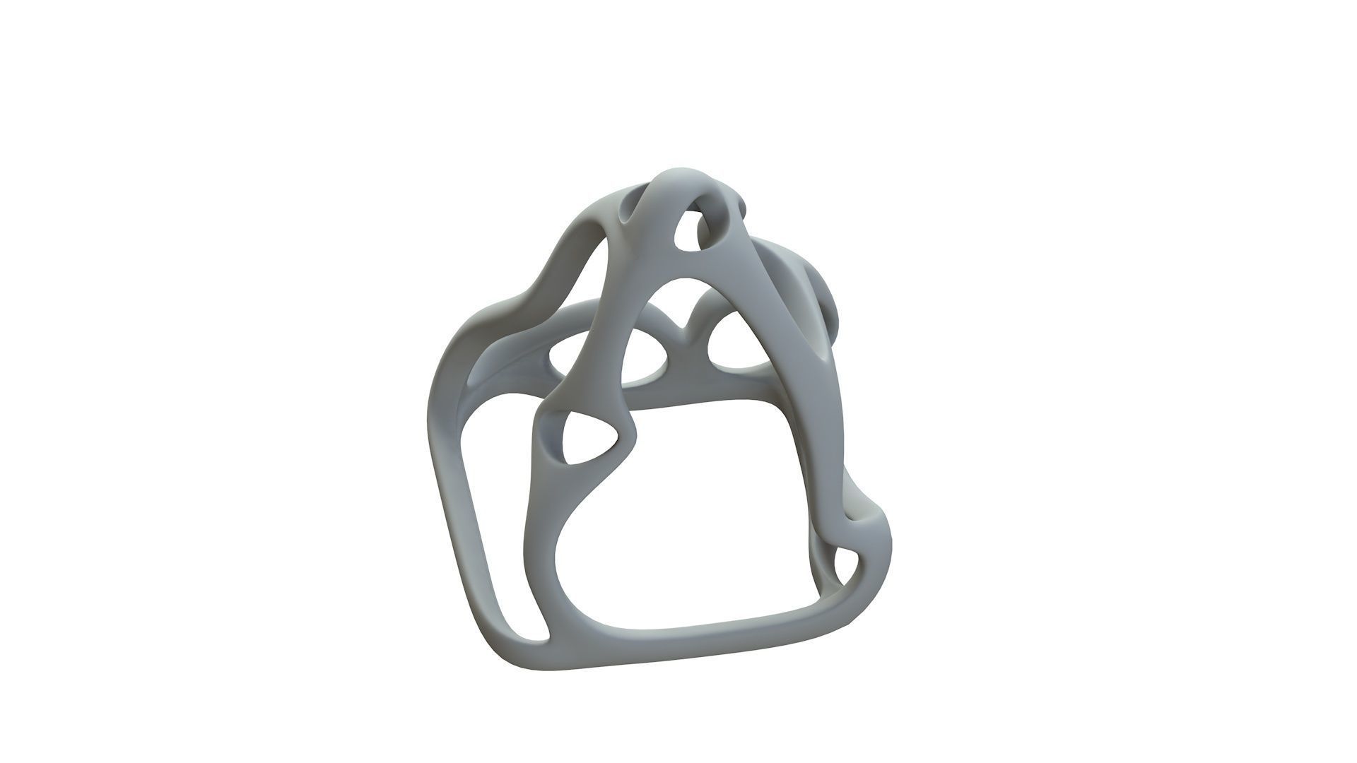 SciFi Cube Object No 63663 Low Poly Shape Low-poly 3D model_14