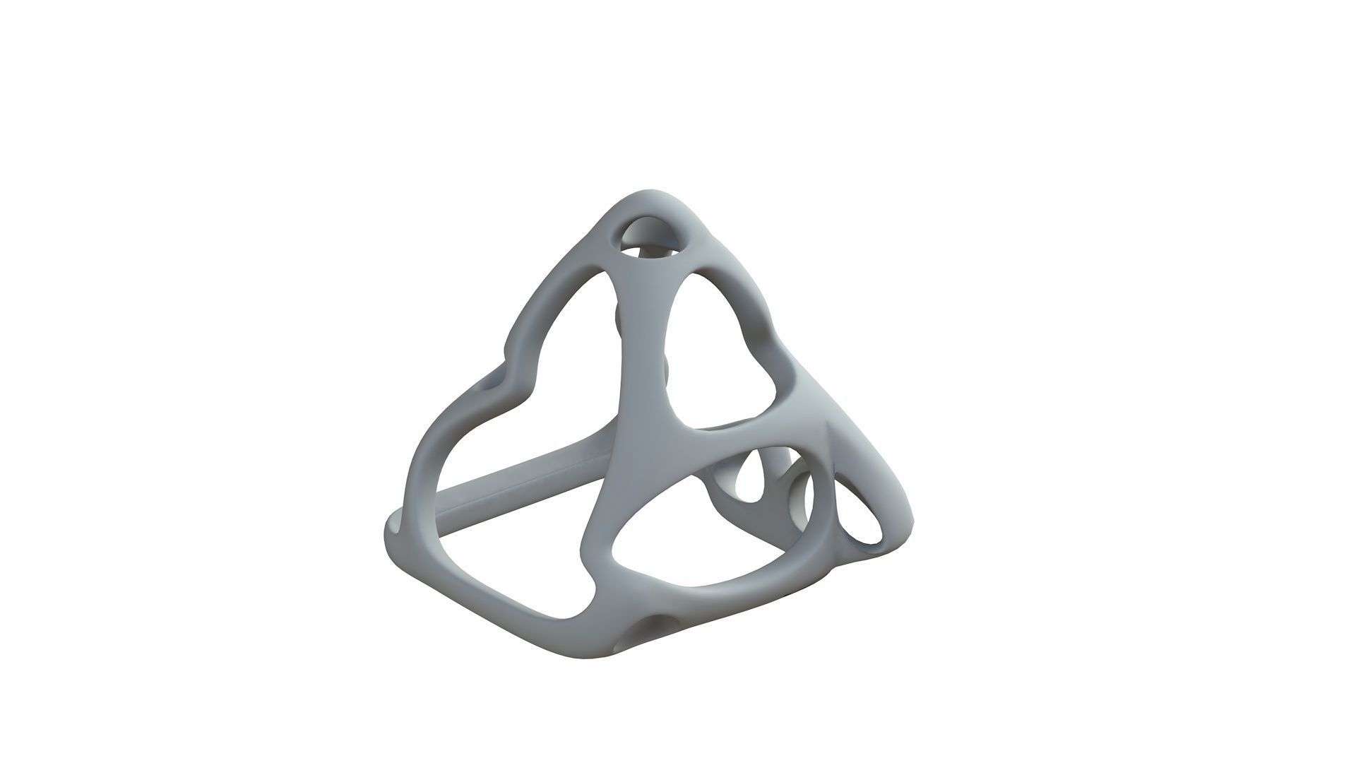 SciFi Cube Object No 63663 Low Poly Shape Low-poly 3D model_8