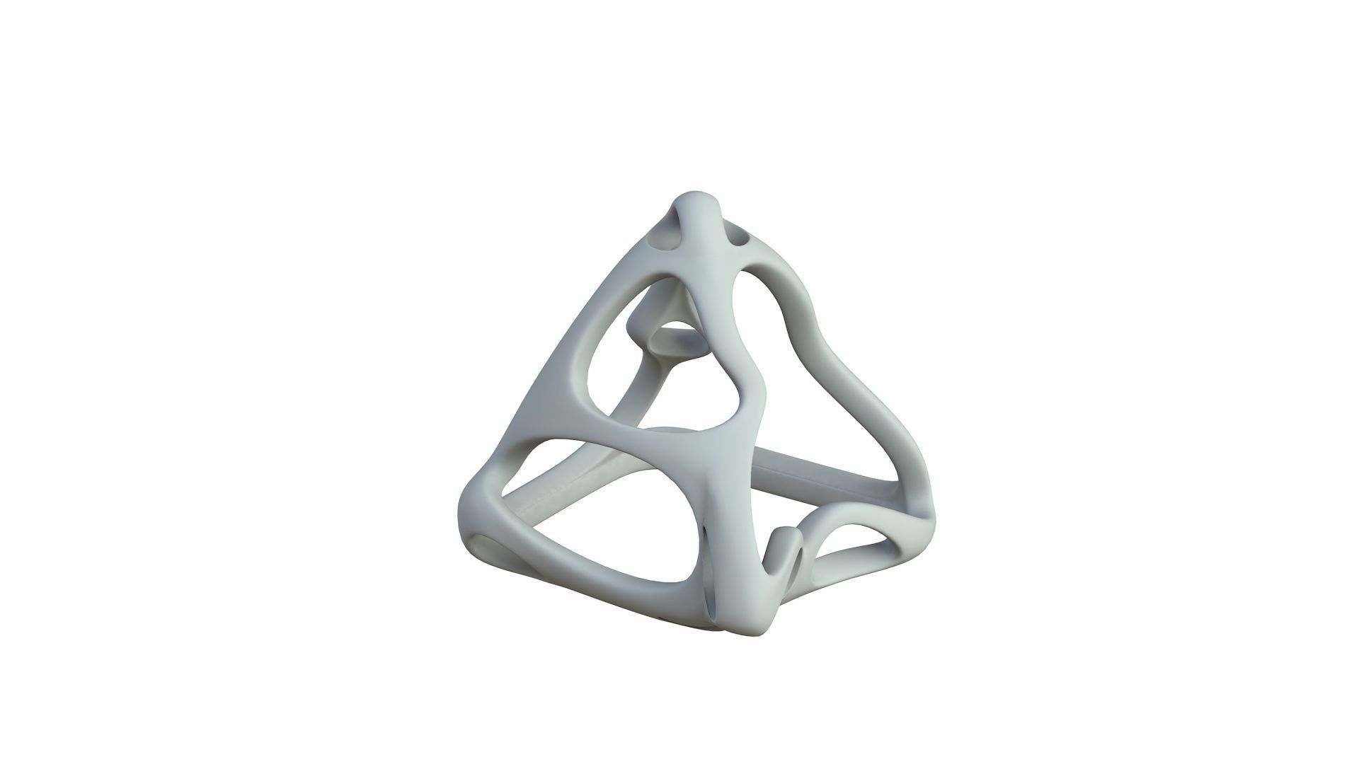 SciFi Cube Object No 63663 Low Poly Shape Low-poly 3D model_4