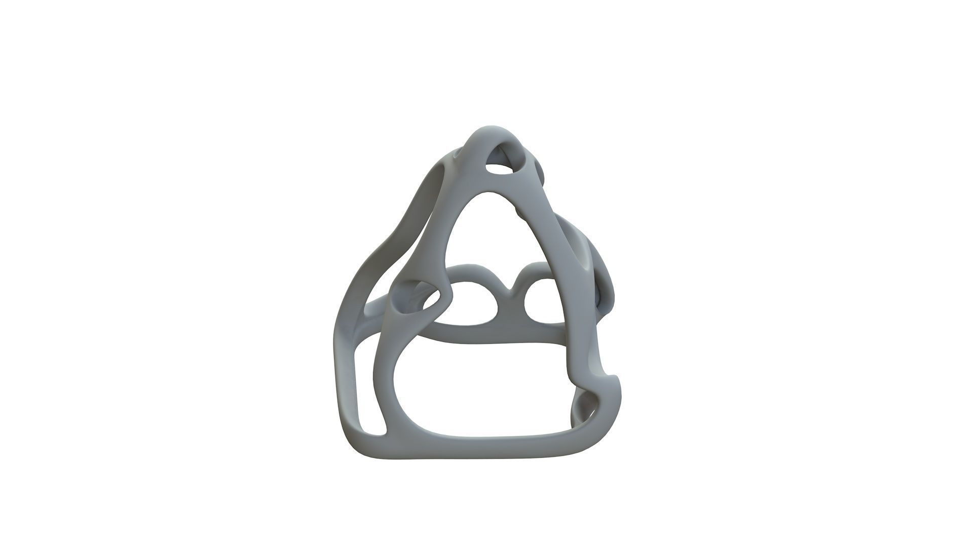 SciFi Cube Object No 63663 Low Poly Shape Low-poly 3D model_12