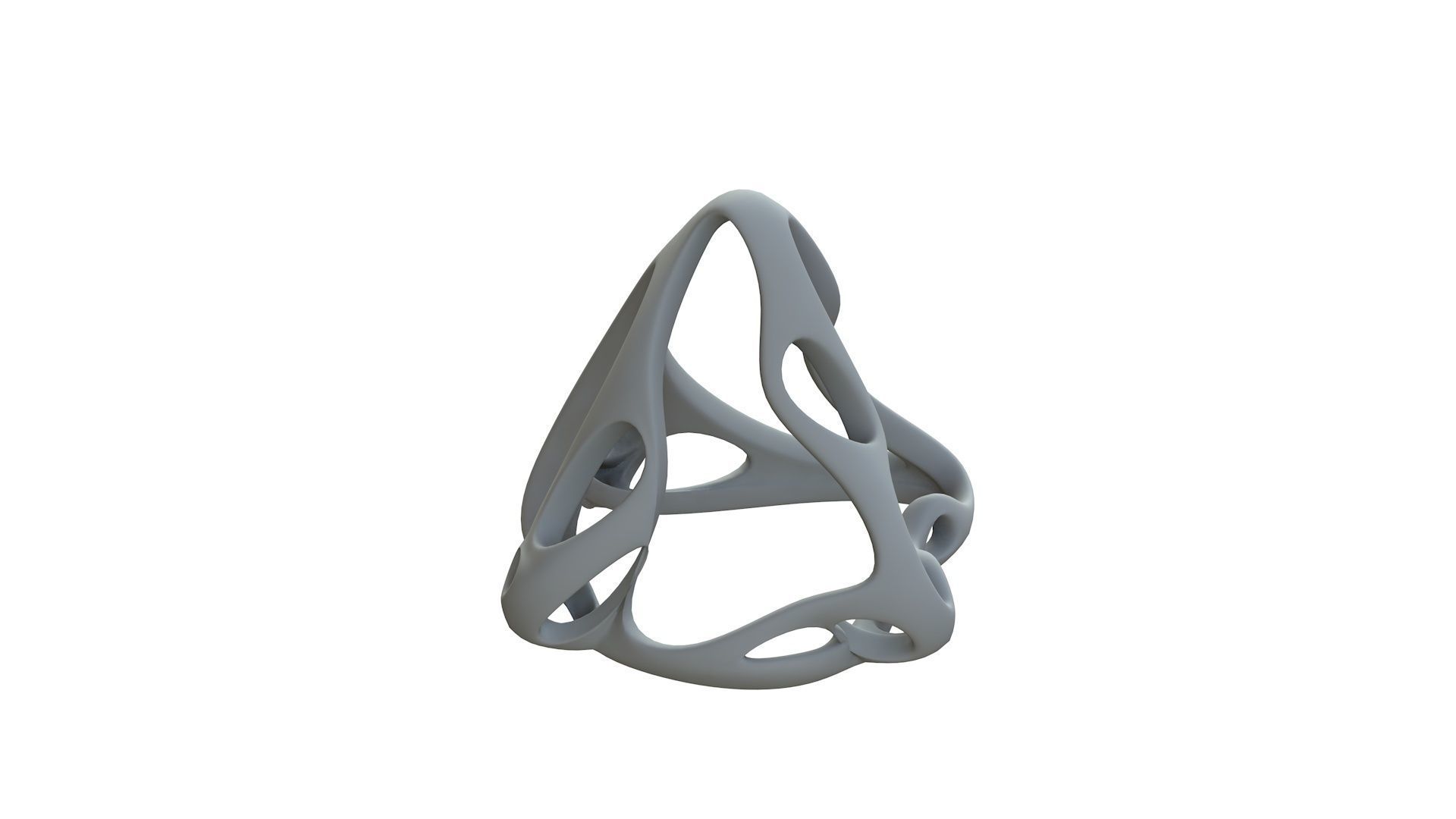 SciFi Cube Object No 63661 Low Poly Shape Low-poly 3D model_11