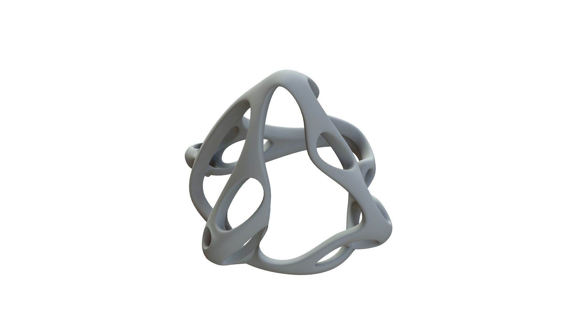 SciFi Cube Object No 63661 Low Poly Shape Low-poly 3D model_14