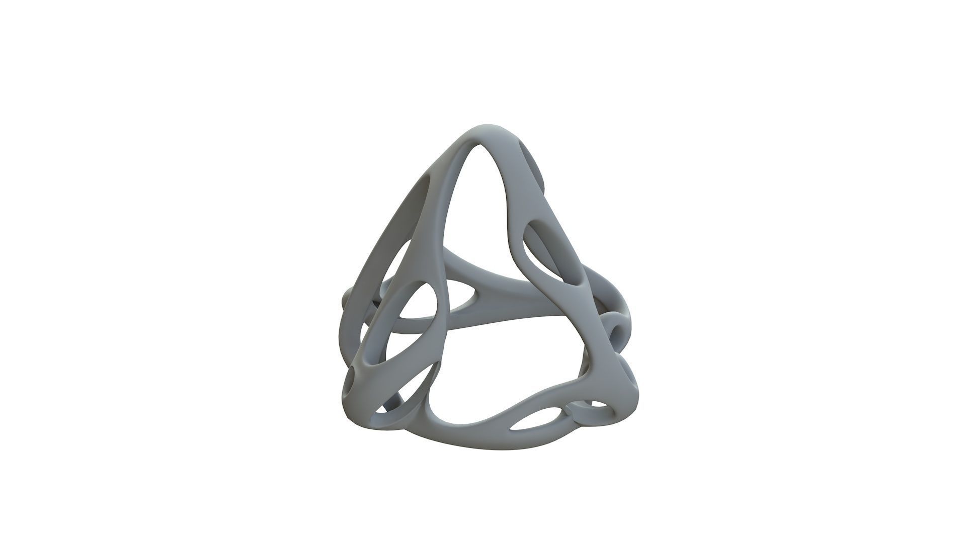 SciFi Cube Object No 63661 Low Poly Shape Low-poly 3D model_12