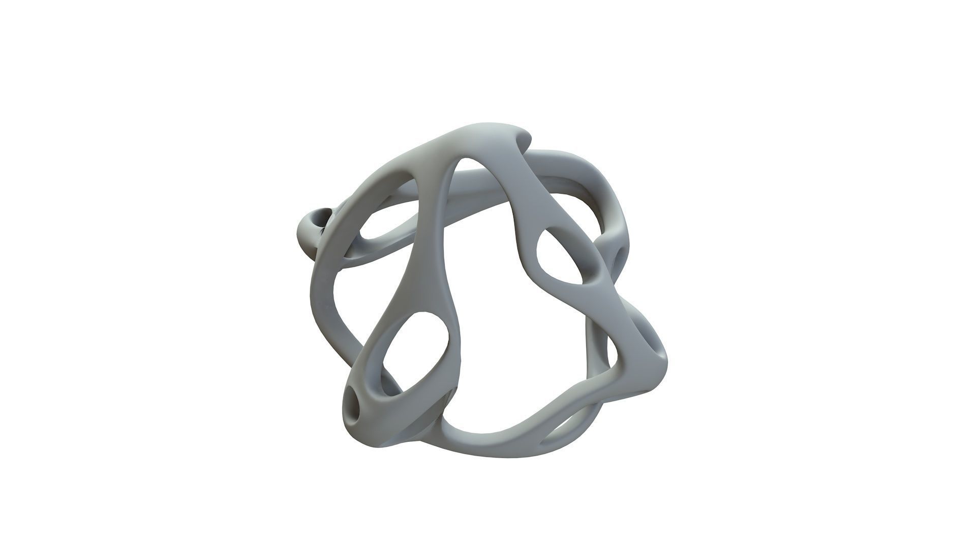 SciFi Cube Object No 63661 Low Poly Shape Low-poly 3D model_17