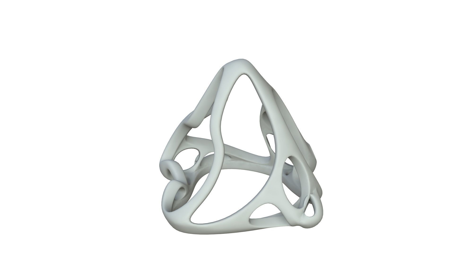 SciFi Cube Object No 63661 Low Poly Shape Low-poly 3D model_2