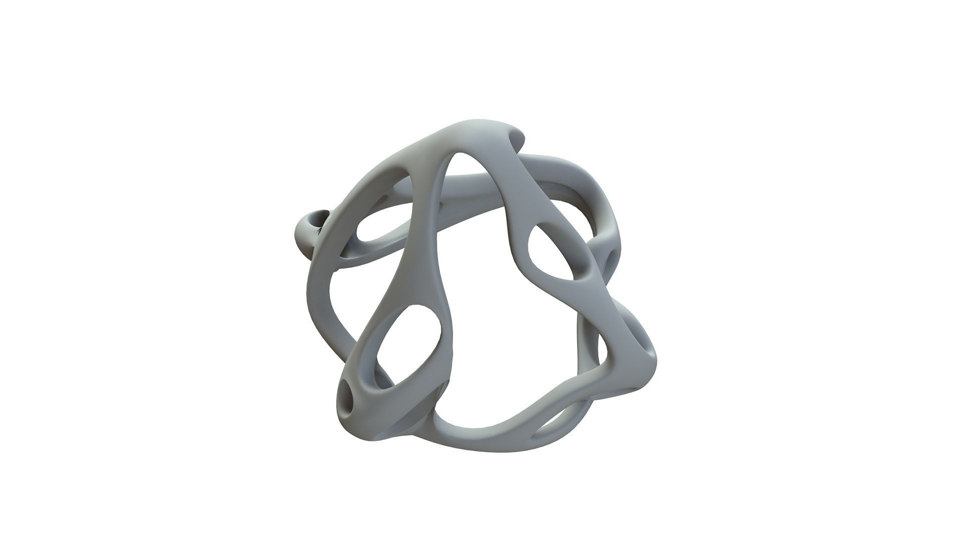 SciFi Cube Object No 63661 Low Poly Shape Low-poly 3D model_15