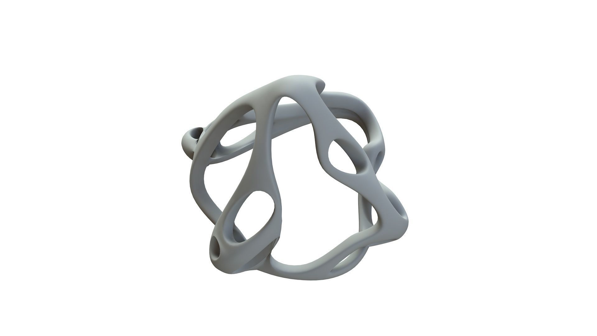 SciFi Cube Object No 63661 Low Poly Shape Low-poly 3D model_16