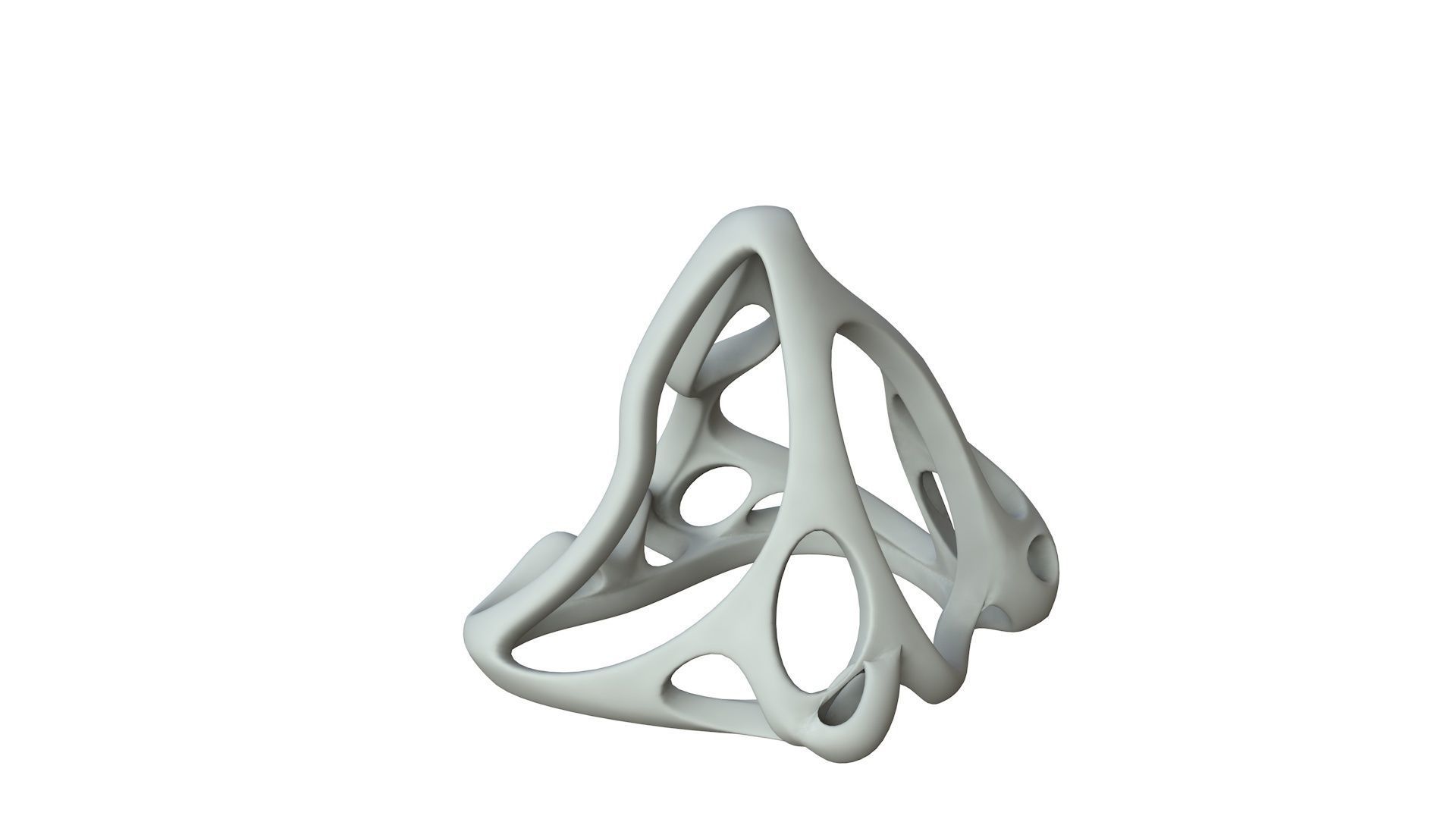 SciFi Cube Object No 63661 Low Poly Shape Low-poly 3D model_1