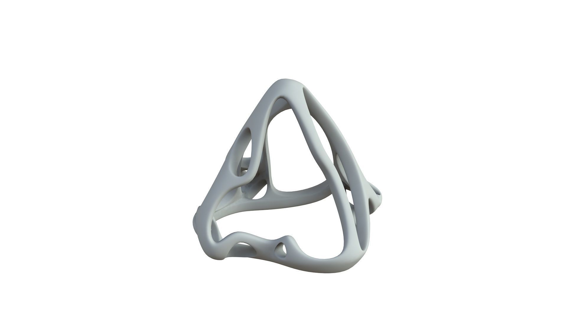 SciFi Cube Object No 63661 Low Poly Shape Low-poly 3D model_5