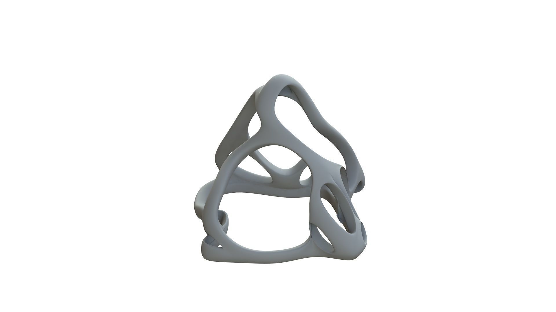 SciFi Cube Object No 63644 Low Poly Shape Low-poly 3D model_11